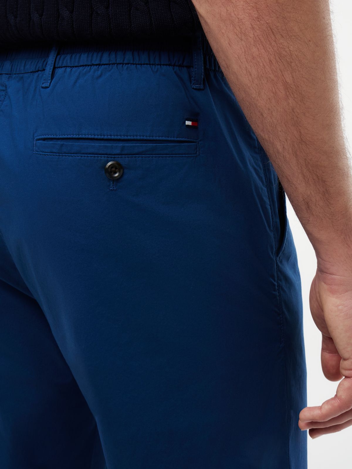 Harlem Lightweight Tapered Leg Chinos — Blue
