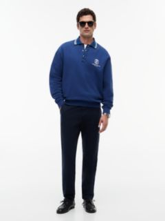 Harlem Lightweight Tapered Leg Chinos — Blue 2