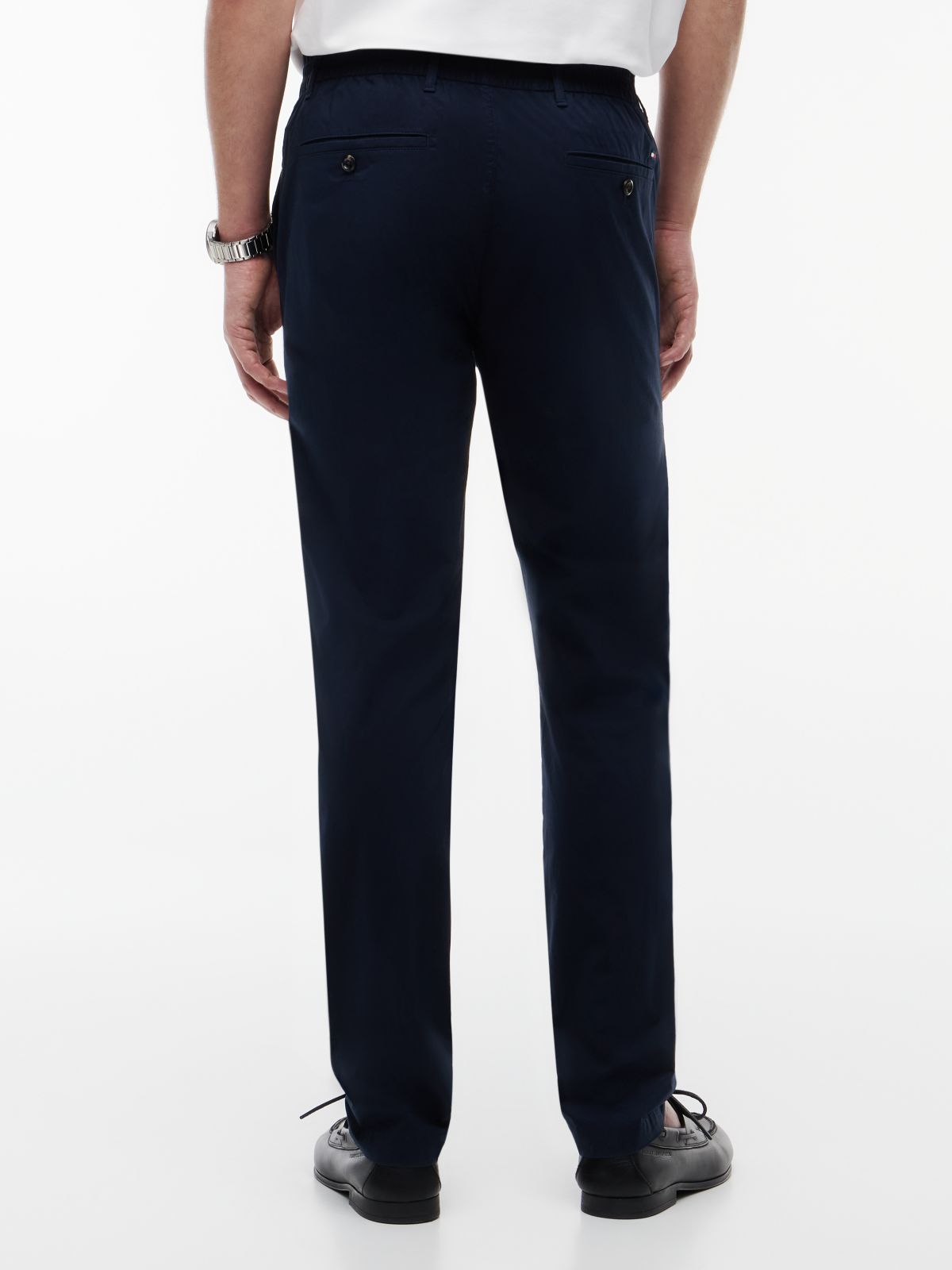 Harlem Lightweight Tapered Leg Chinos — Blue