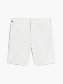 Denton Slim Straight Twill Chino Shorts — Beige 5