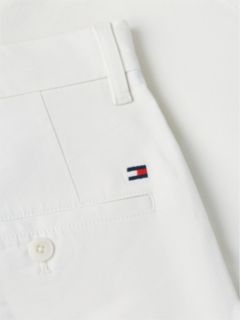 Denton Slim Straight Twill Chino Shorts — Beige 6