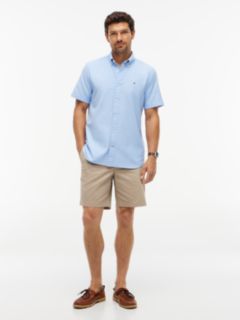 Dover Regular Straight Twill Chino Shorts — Khaki 2