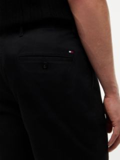 Dover Regular Straight Twill Chino Shorts — Black 3