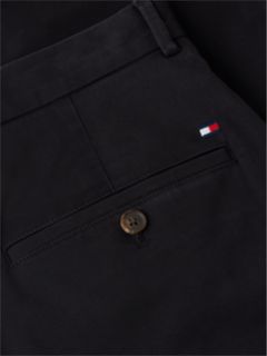 Dover Regular Straight Twill Chino Shorts — Black 6
