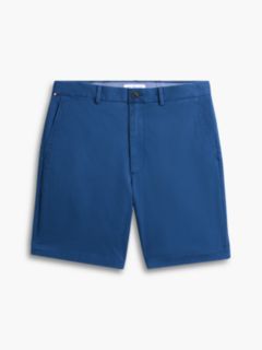 Dover Regular Straight Twill Chino Shorts — Blue 5