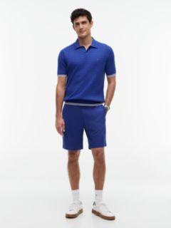Dover Regular Straight Twill Chino Shorts — Blue 2