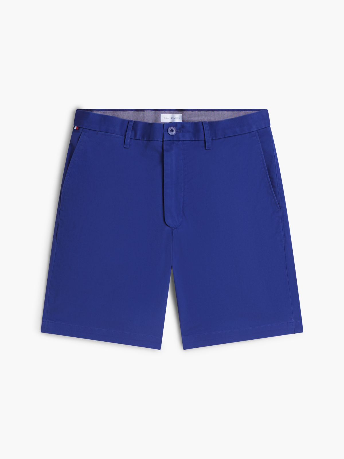 Dover Regular Straight Twill Chino Shorts — Blue