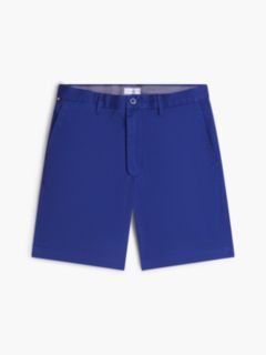 Dover Regular Straight Twill Chino Shorts — Blue 5