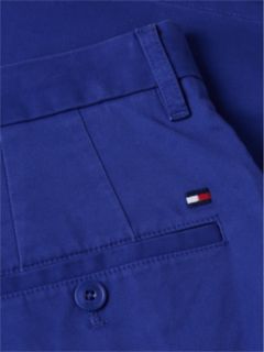 Dover Regular Straight Twill Chino Shorts — Blue 6