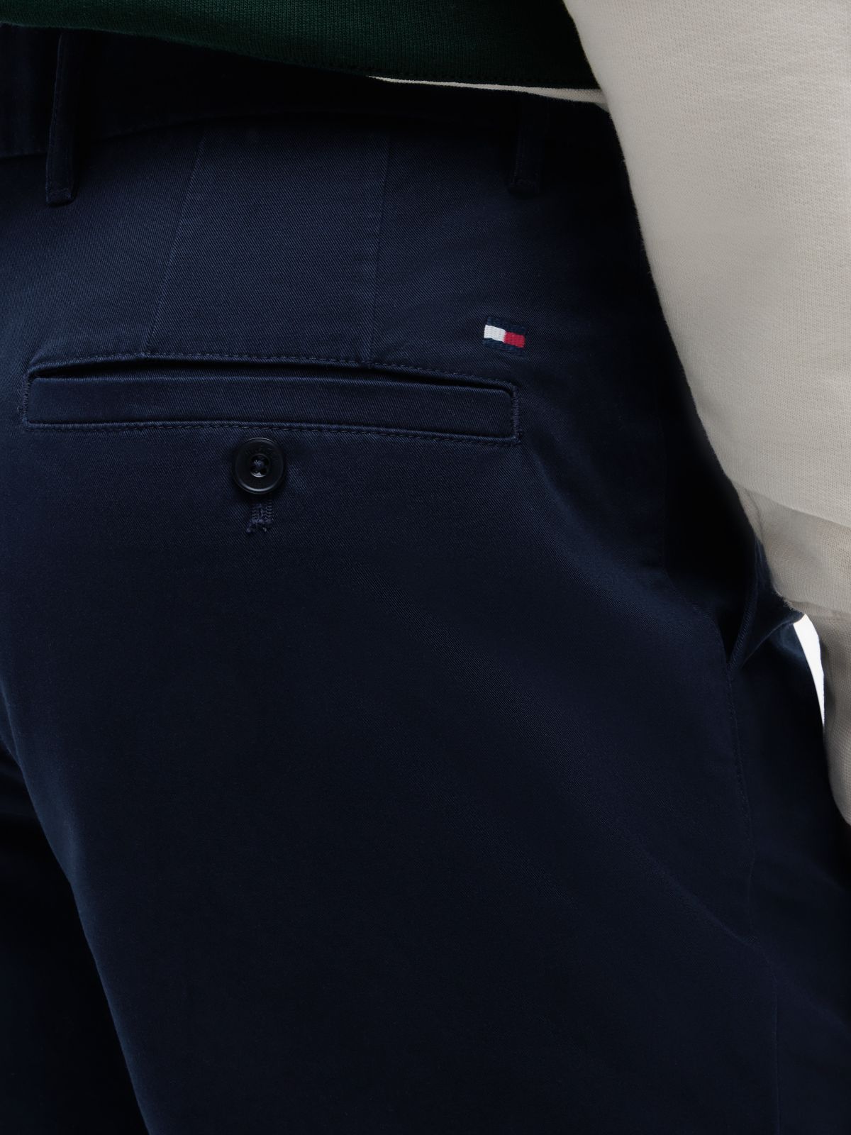 Dover Regular Straight Twill Chino Shorts — Blue