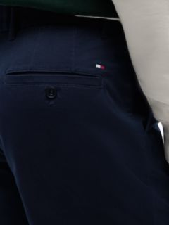 Dover Regular Straight Twill Chino Shorts — Blue 3