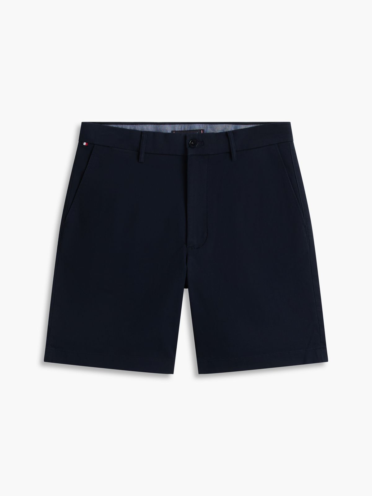 Dover Regular Straight Twill Chino Shorts — Blue