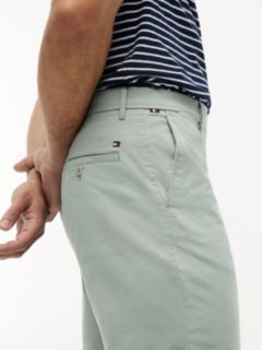 Dover Regular Straight Twill Chino Shorts — Grey 3