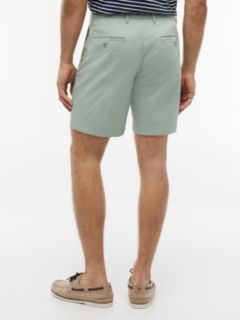 Dover Regular Straight Twill Chino Shorts — Grey 4