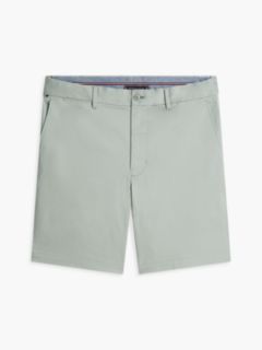 Dover Regular Straight Twill Chino Shorts — Grey 5