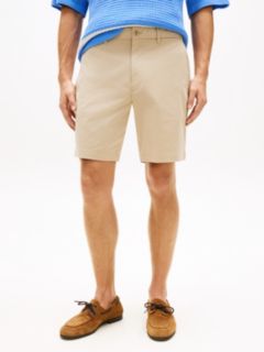 Dover Regular Straight Twill Chino Shorts — Khaki 2
