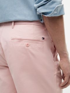 Dover Regular Straight Twill Chino Shorts — Pink 3