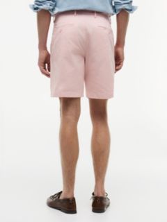 Dover Regular Straight Twill Chino Shorts — Pink 4