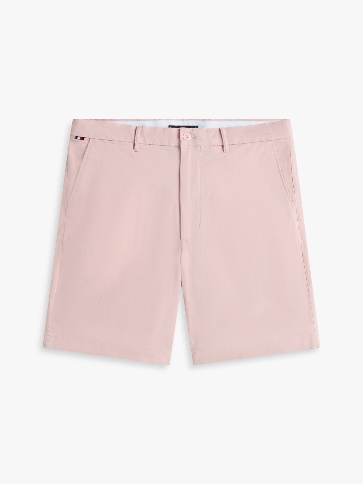 Dover Regular Straight Twill Chino Shorts — Pink