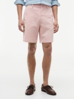 Dover Regular Straight Twill Chino Shorts — Pink 1