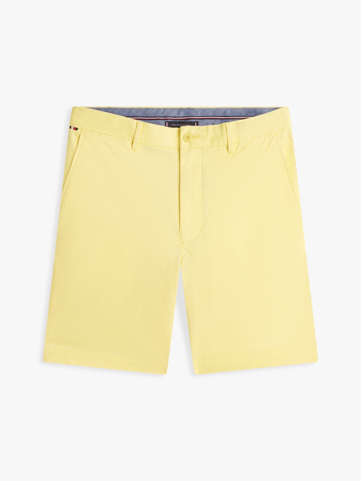 Dover Regular Straight Twill Chino Shorts — Yellow