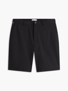 Dover Regular Straight Flag Embroidery Chino Shorts — Black 5