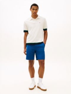 Dover Regular Straight Flag Embroidery Chino Shorts — Blue 1