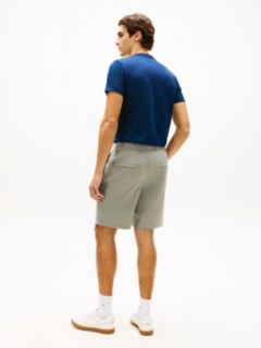 Dover Regular Straight Flag Embroidery Chino Shorts — Grey 4