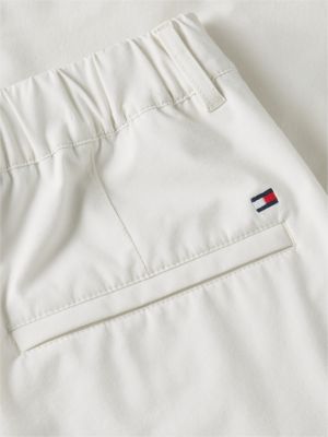 yellow dover flag embroidery regular fit chino shorts for men tommy hilfiger