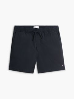 Dover Regular Straight Paper Touch Poplin Shorts — Blue 5