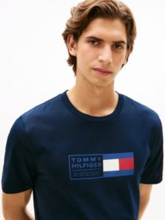 Logo Jersey Crew Neck T-Shirt — Blue 2