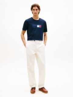 Logo Jersey Crew Neck T-Shirt — Blue 3