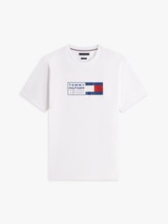 Logo Jersey Crew Neck T-Shirt — White 5