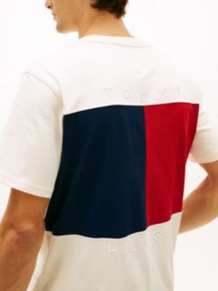 Flag Embroidery Jersey Relaxed T-Shirt — Yellow 2