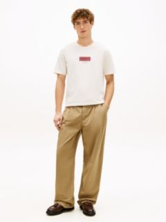Heritage Logo Jersey Crew Neck T-Shirt — Yellow 3