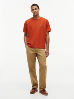 Flag Raglan Sleeve Relaxed Jersey T-Shirt — Orange 2