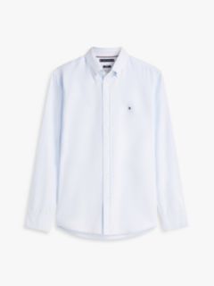 TH Flex Regular Fit Dobby Shirt — Blue 5