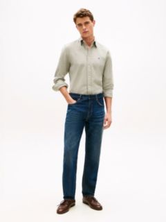 TH Flex Regular Fit Dobby Shirt — Green 3