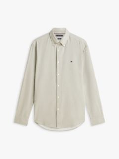 TH Flex Regular Fit Dobby Shirt — Green 5