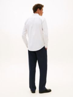 TH Flex Regular Fit Dobby Shirt — White 4