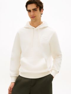 Logo Embroidery Terry Hoody — Yellow 1