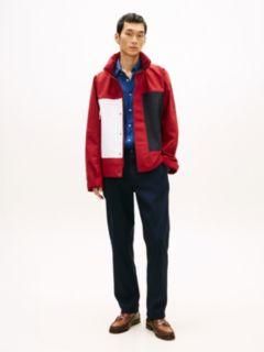 Waterproof Colour-Blocked Relaxed Regatta Jacket — Red 3