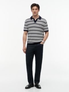 New York Label Denton Slim Straight Selvedge Jeans — Blue 2