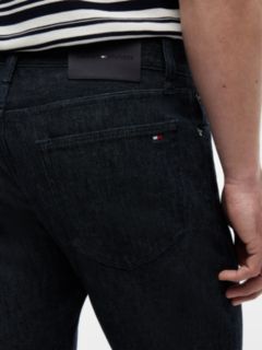 New York Label Denton Slim Straight Selvedge Jeans — Blue 4