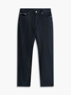 New York Label Denton Slim Straight Selvedge Jeans — Blue 8