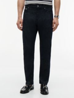 New York Label Denton Slim Straight Selvedge Jeans — Blue 1