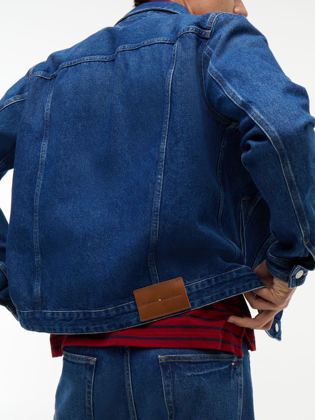 Denim Trucker Jacket — Blue