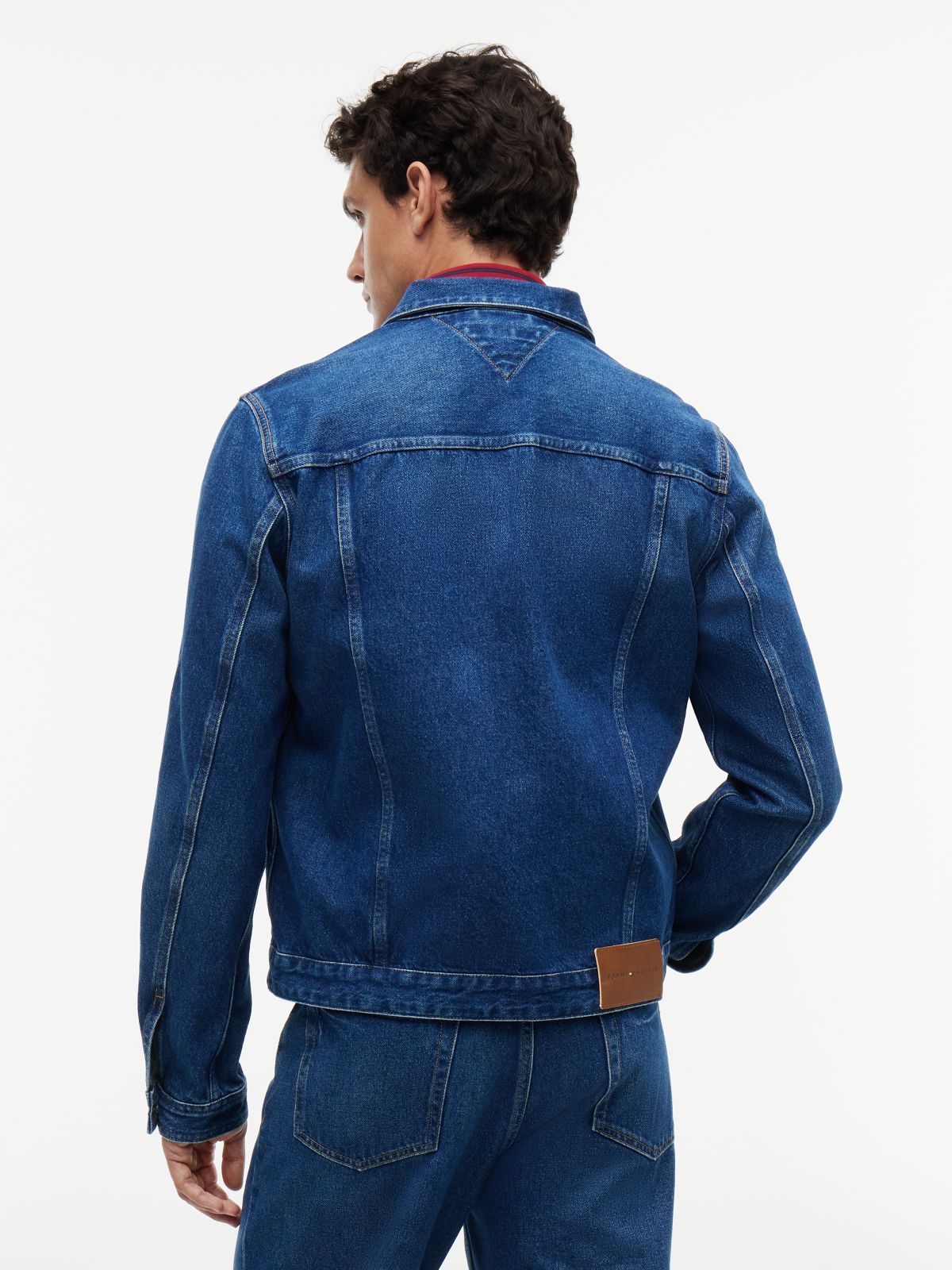 Denim Trucker Jacket — Blue