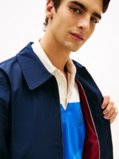 New York Label Performance Water Repellent Jacket — Blue 5