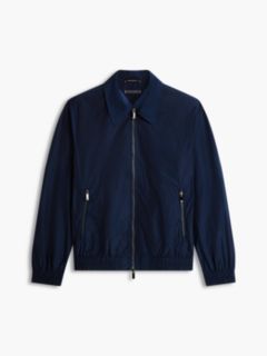 New York Label Performance Water Repellent Jacket — Blue 7